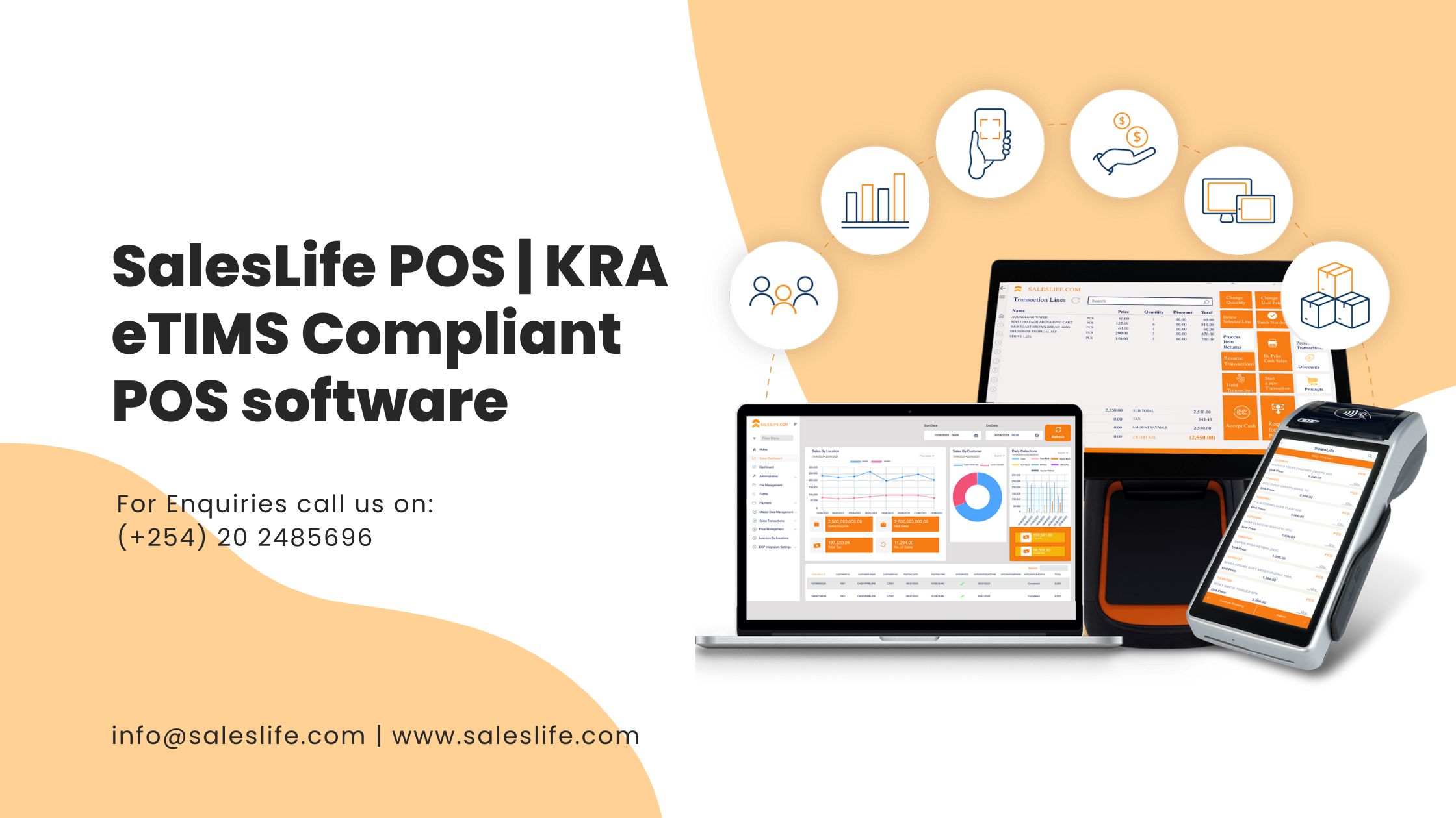 KRA eTIMS Compliant POS  | SalesLife for Retail and POS